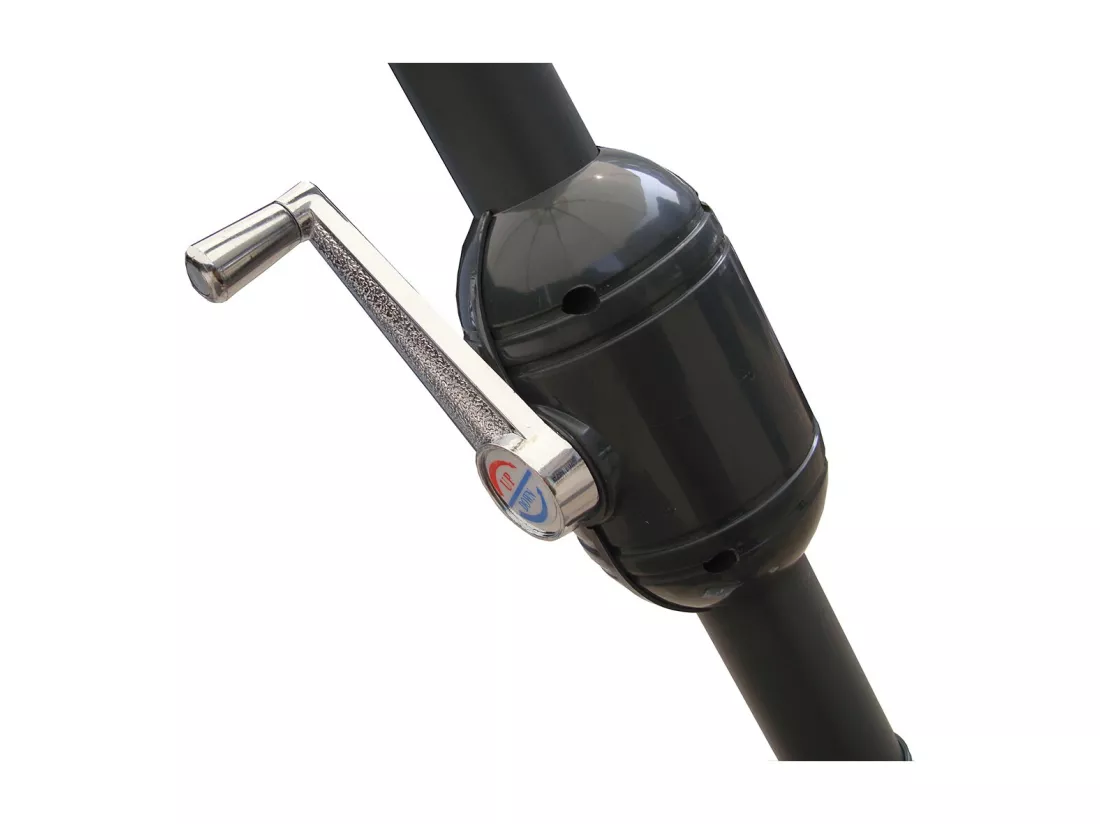 Parasol droit rond inclinable diamètre270cm FIGARI
