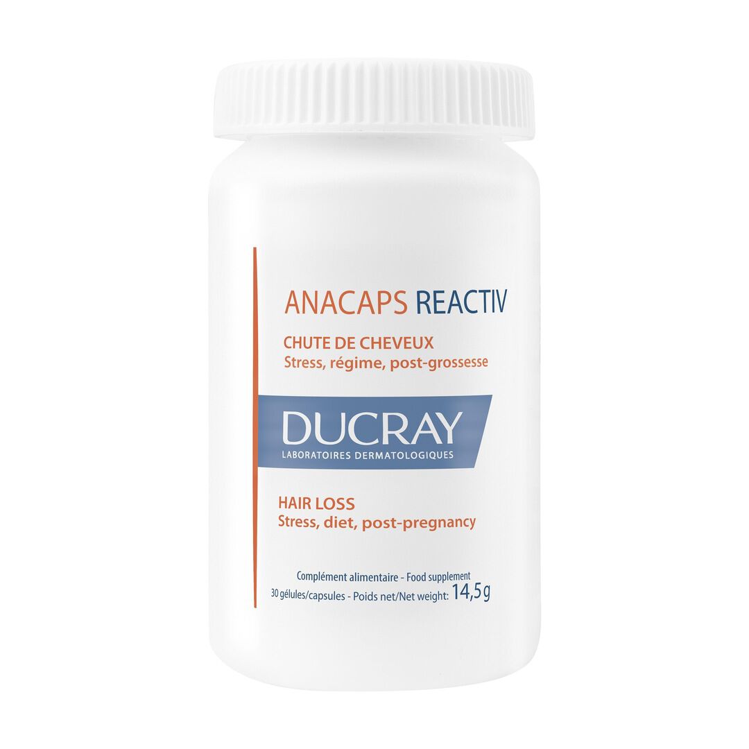 Anacaps Reactiv cápsulas Queda de Cabelo - 30un