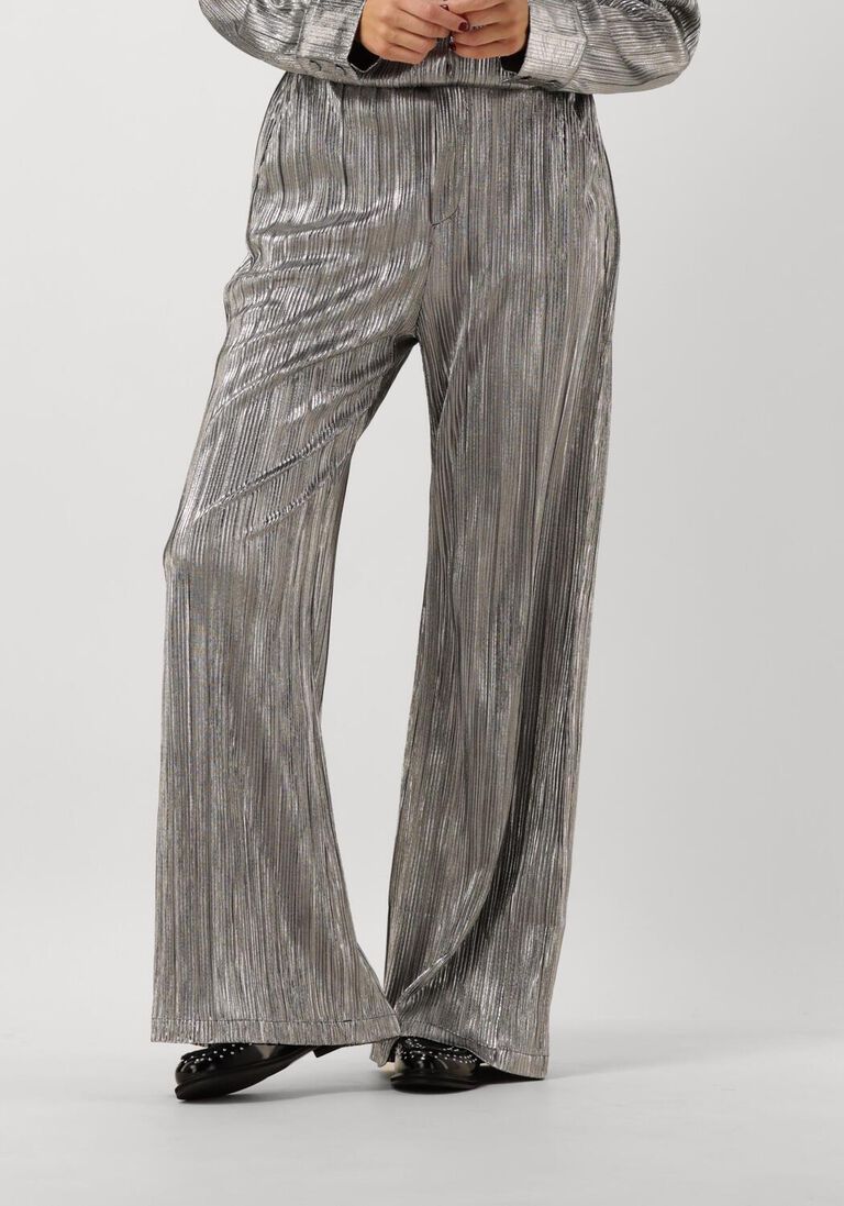 zilveren suncoo wijde broek jill
