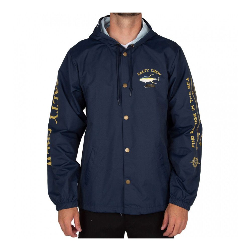 Salty Crew AHI MOUNT SNAP - Veste Homme navy