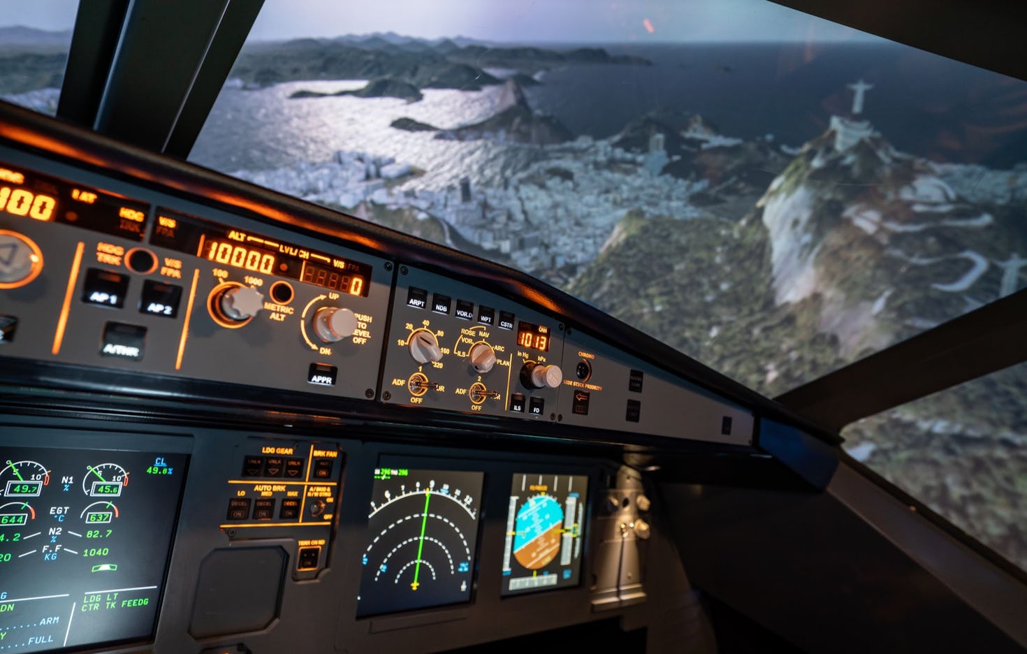 Flugsimulator A320 in Frankfurt als Geschenkidee