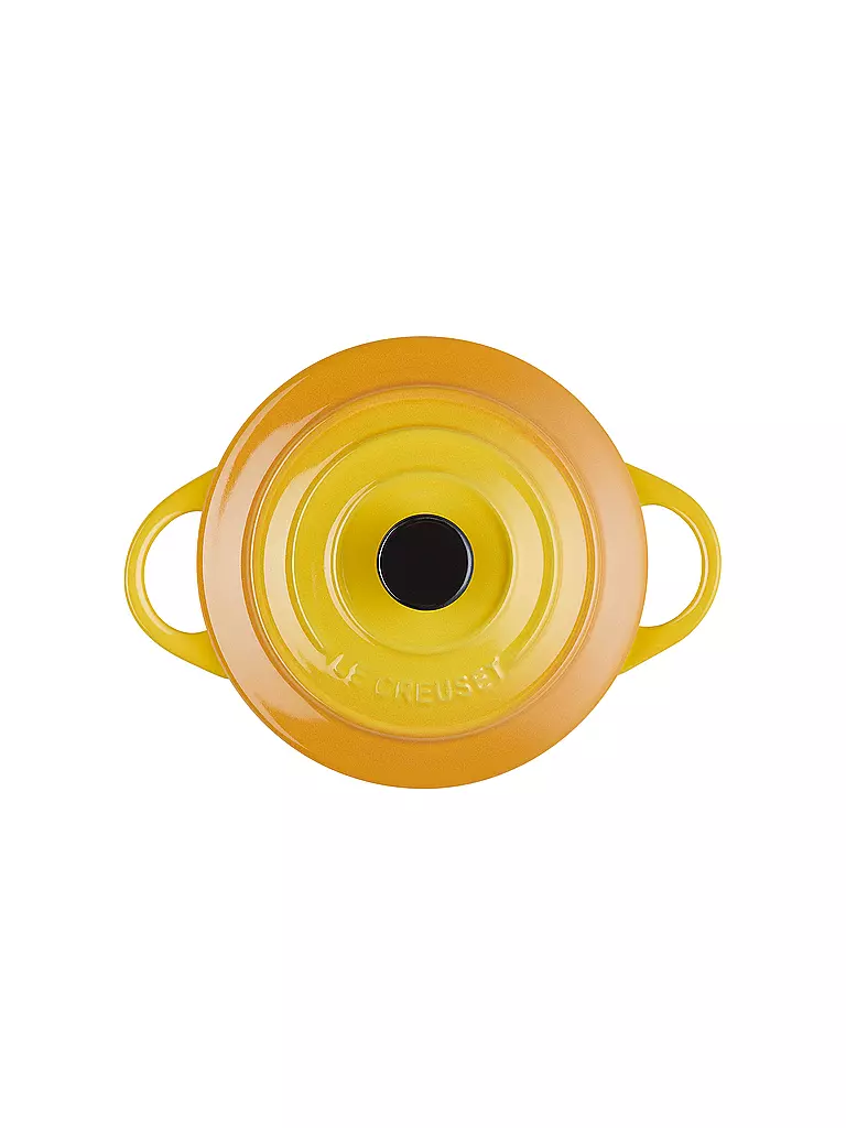 LE CREUSET Mini-Cocotte POTERIE 10cm/0,2L Nectae gelb