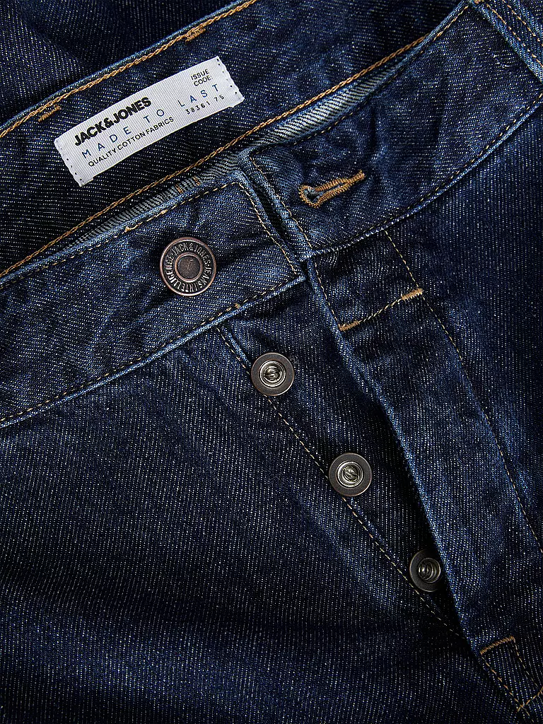 JACK & JONES Jeans JJIEDDIE JJUTILITY MF dunkelblau