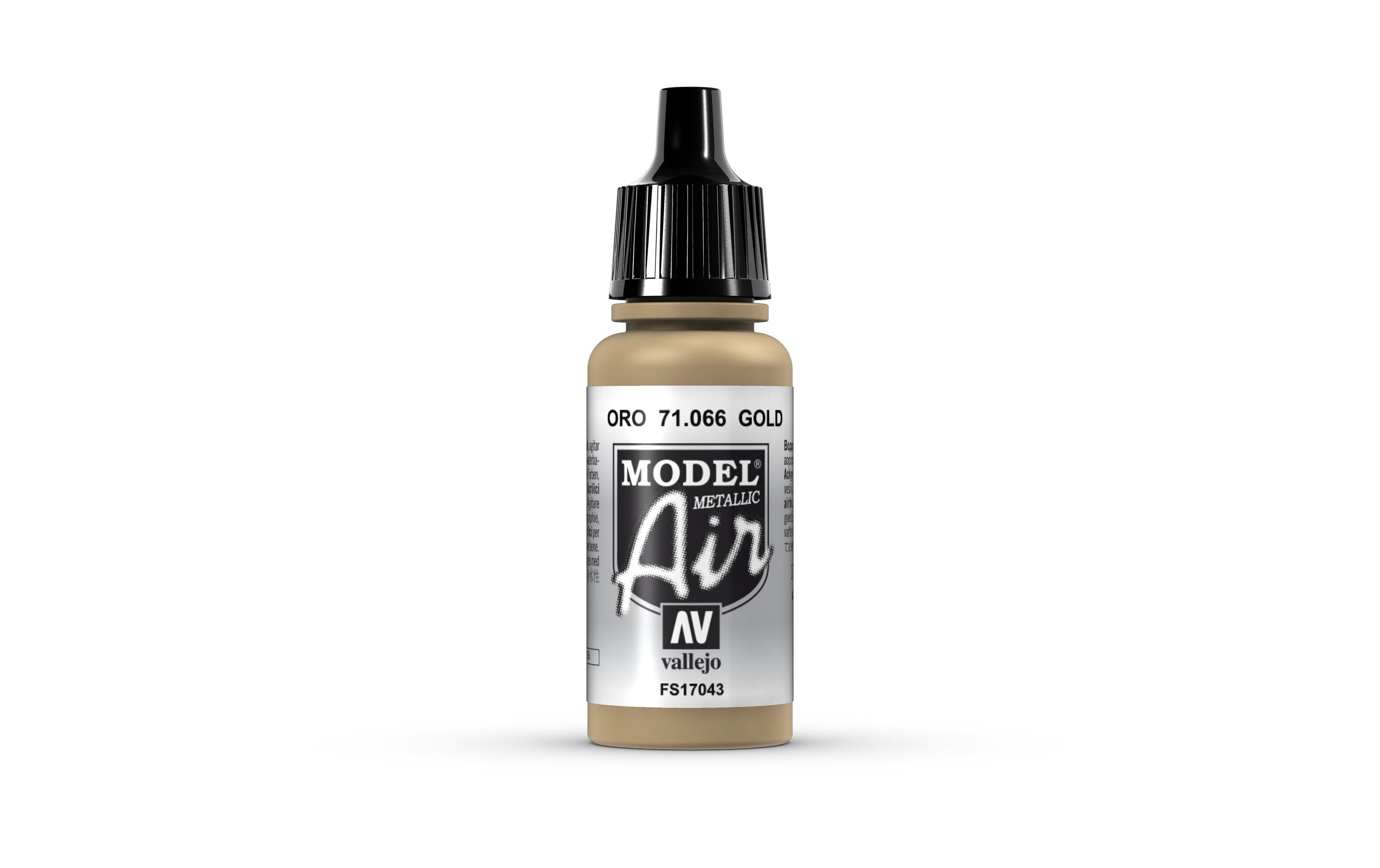 Airbrushfarbe Gold 17 mlAcryl Model Air Color für Airbrush
