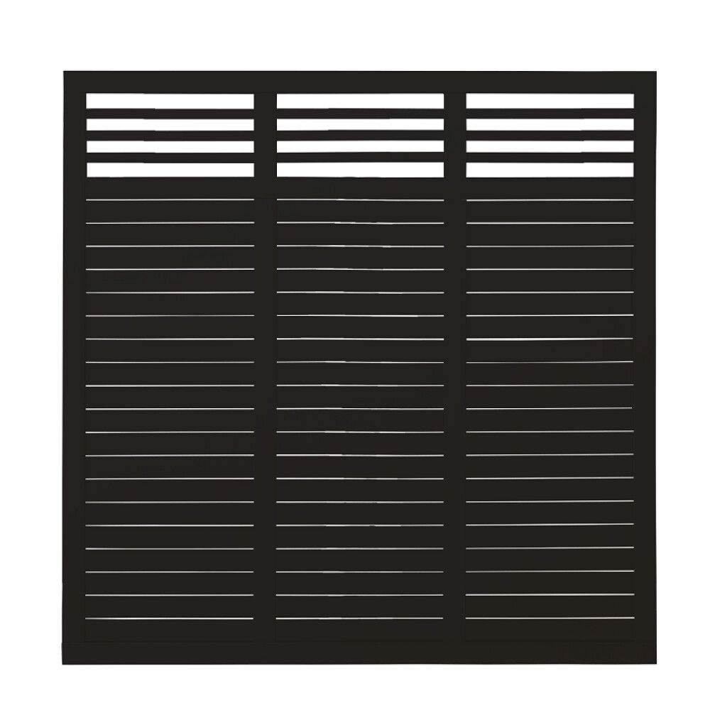 LEVEGG PLUS DECORA 180X180CM SVART