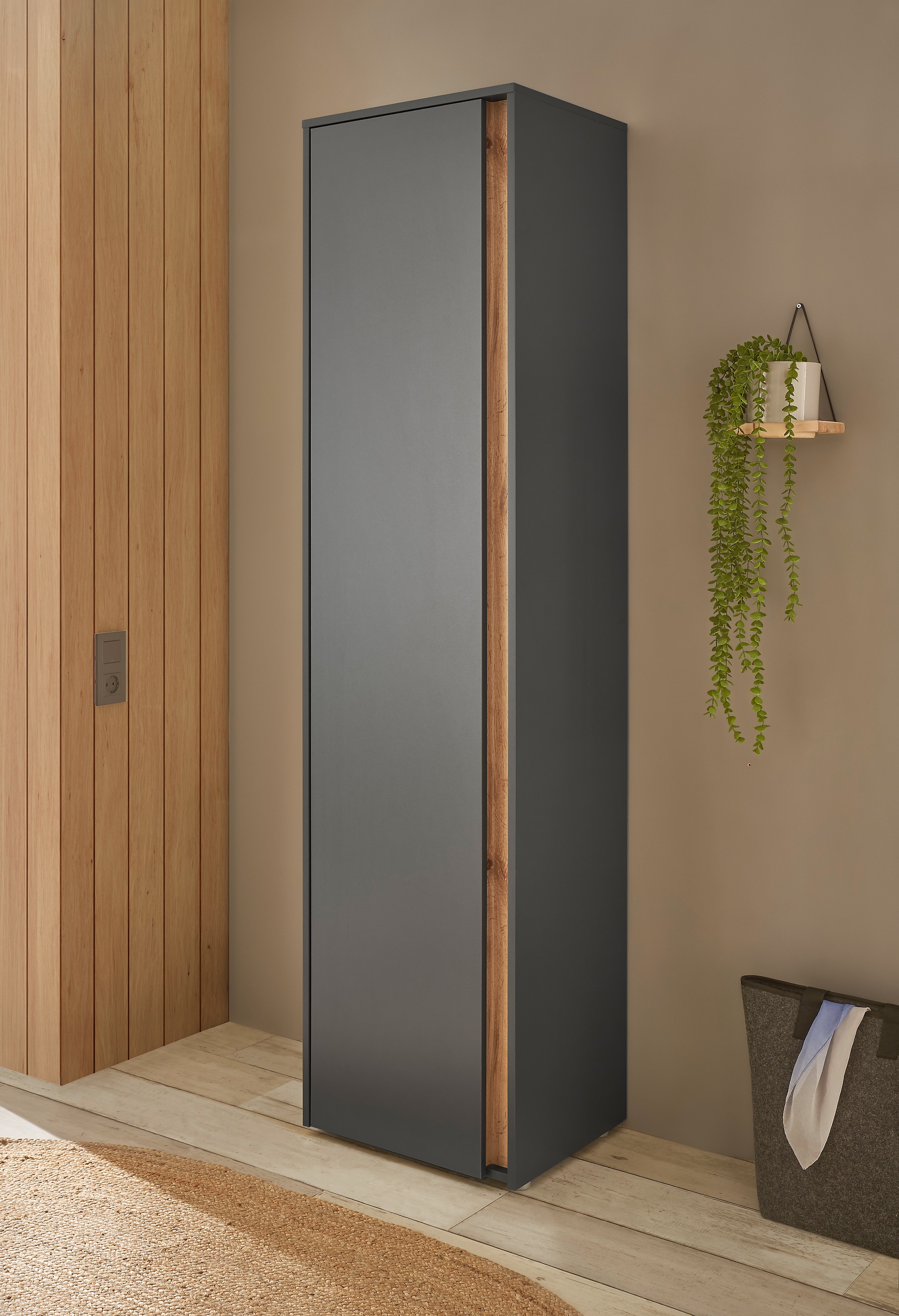 INOSIGN Garderobenschrank »GiRON/CiTY, moderner Schrank, Schuhschrank mit Stauraum« 10 Fächer, modernes Design, Tür beidseitig montierbar, 50 cm breit