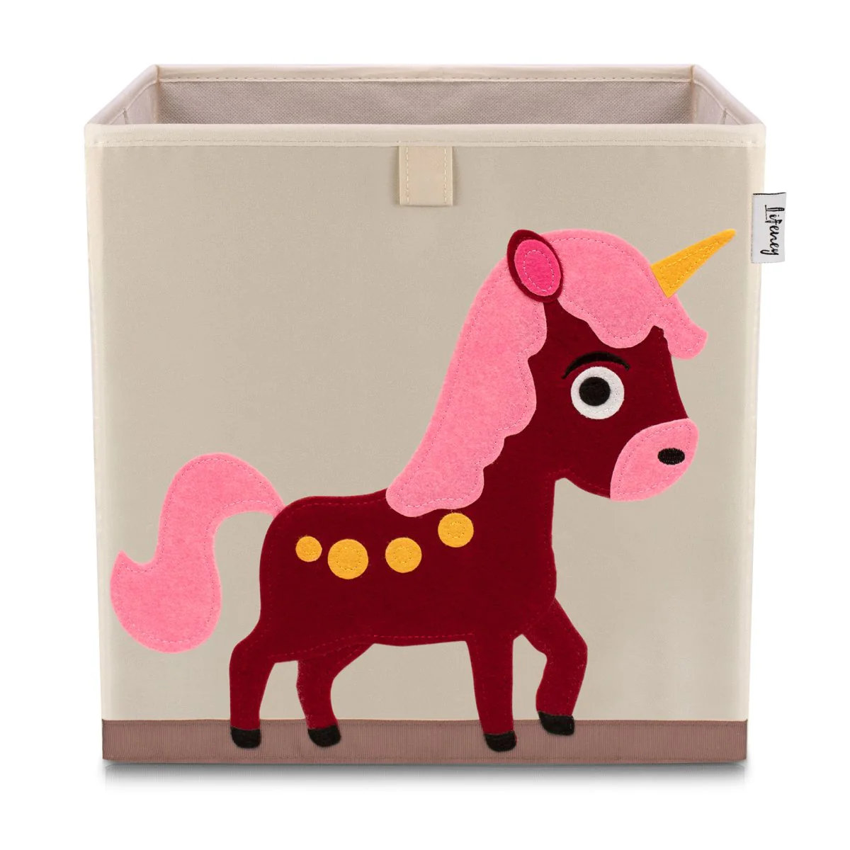 Boîte de rangement en tissu pour enfant 