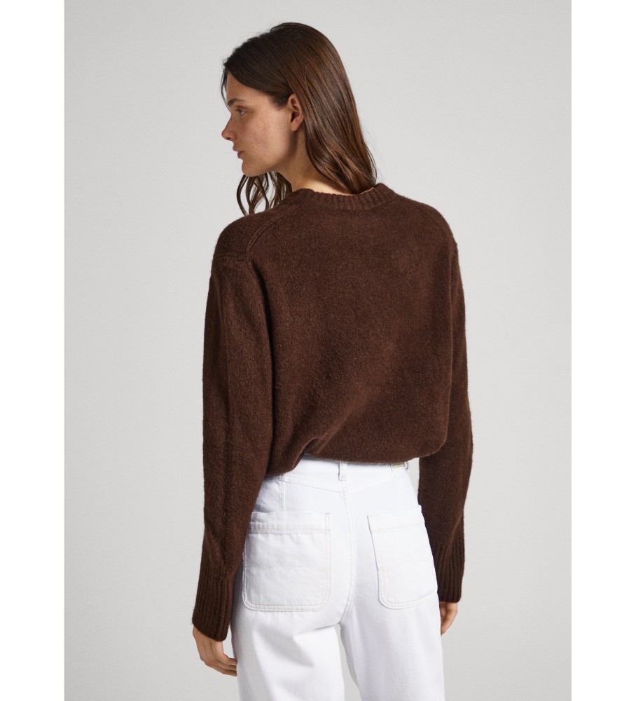 Pepe Jeans Camisola Denisse castanho
