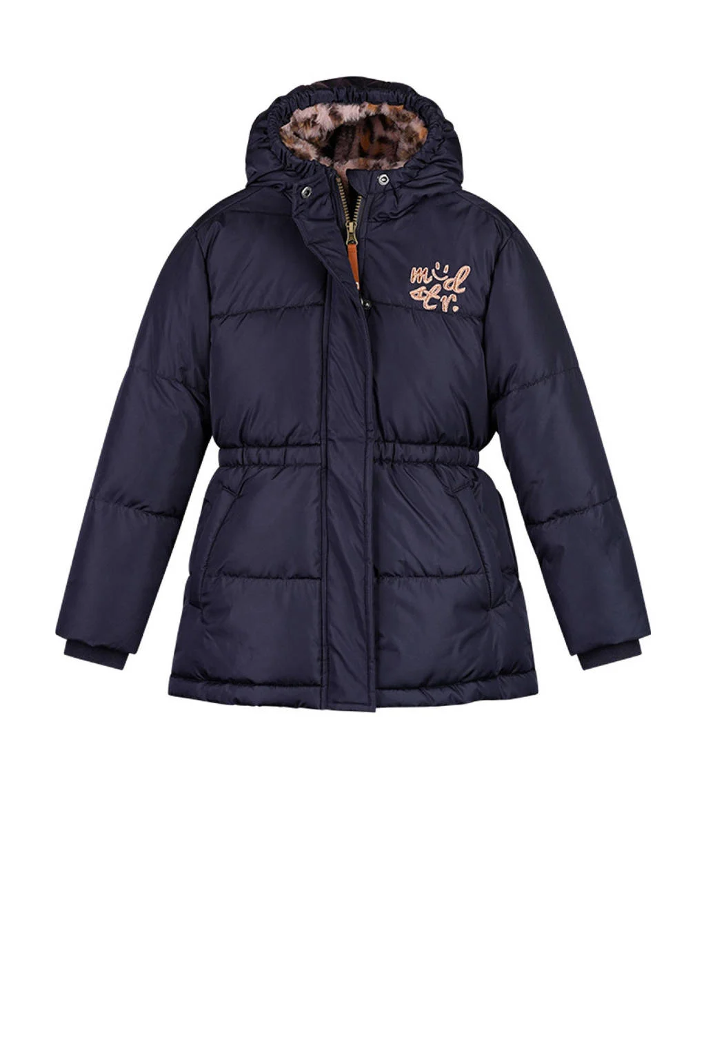 Moodstreet gewatteerde jas donkerblauw