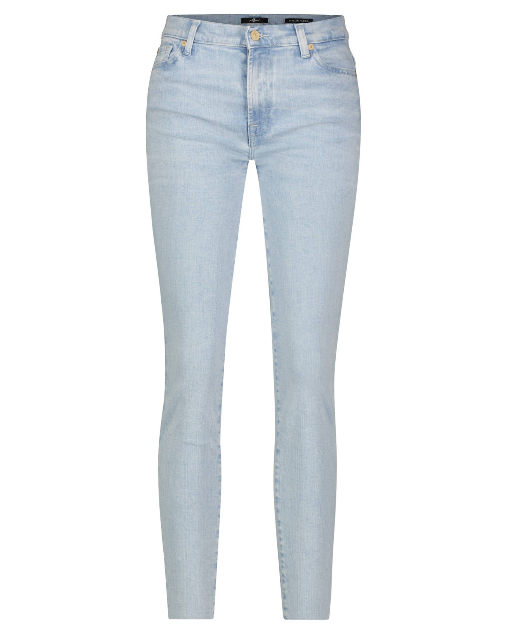 7 for all mankind| Damen Jeans HW SKINNY CROP SLIM ILLUSION ARISE WITH RAW CUT Skinny Fit