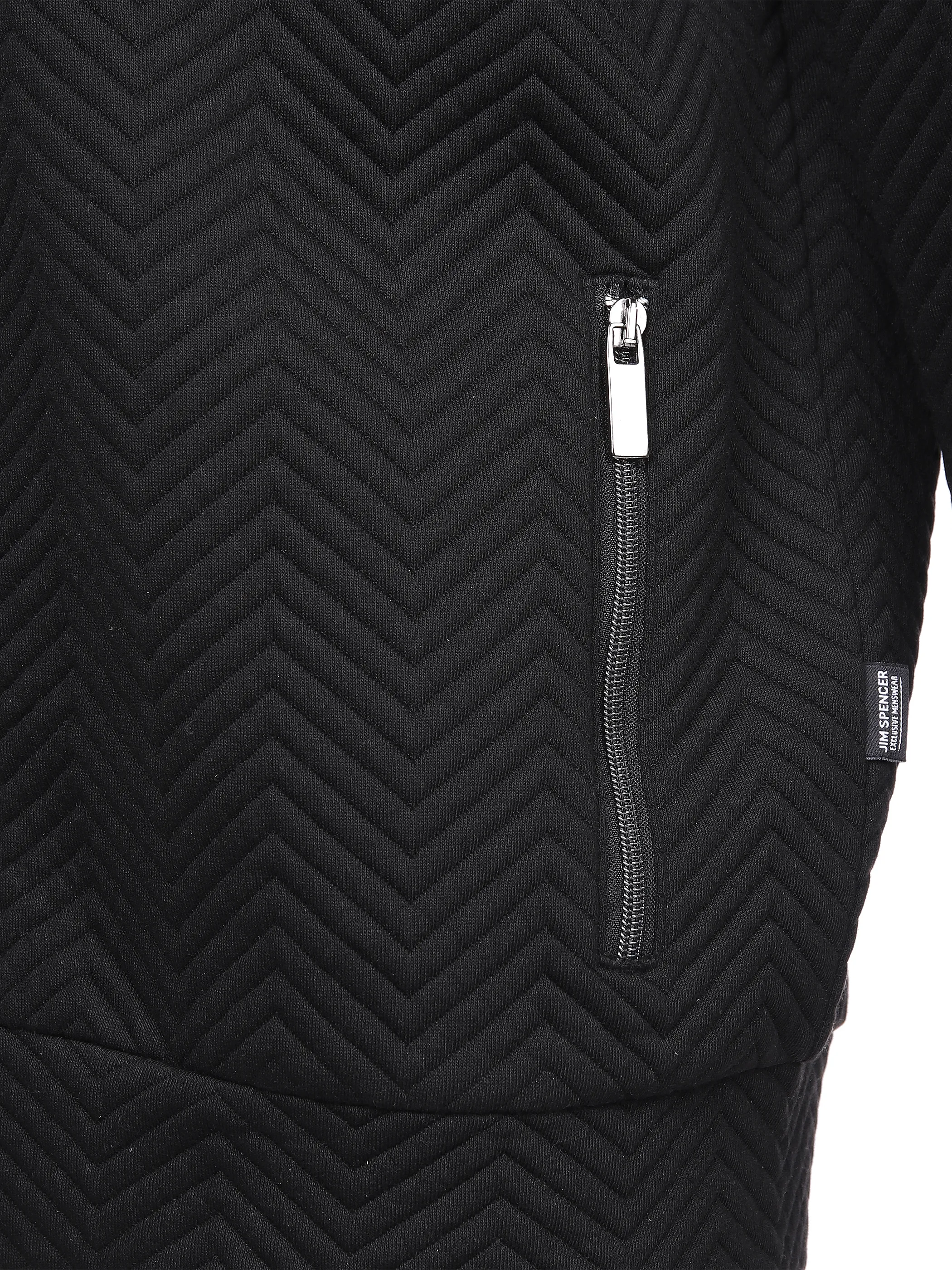 Herren Sweatjacke mit schöner Struktur