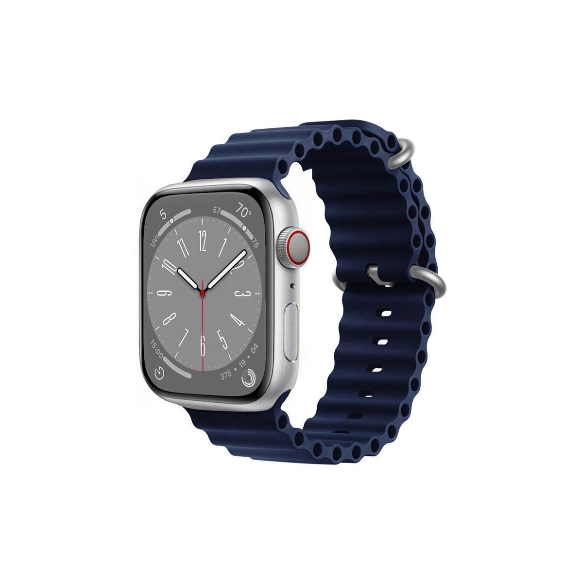 RIB Sport Armbånd Apple Watch 8 (41mm) - Mørke blå