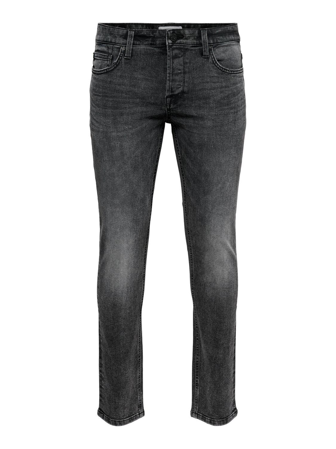 ONSLOOM Mittlere Taille Slim Fit Jeans Grey Denim