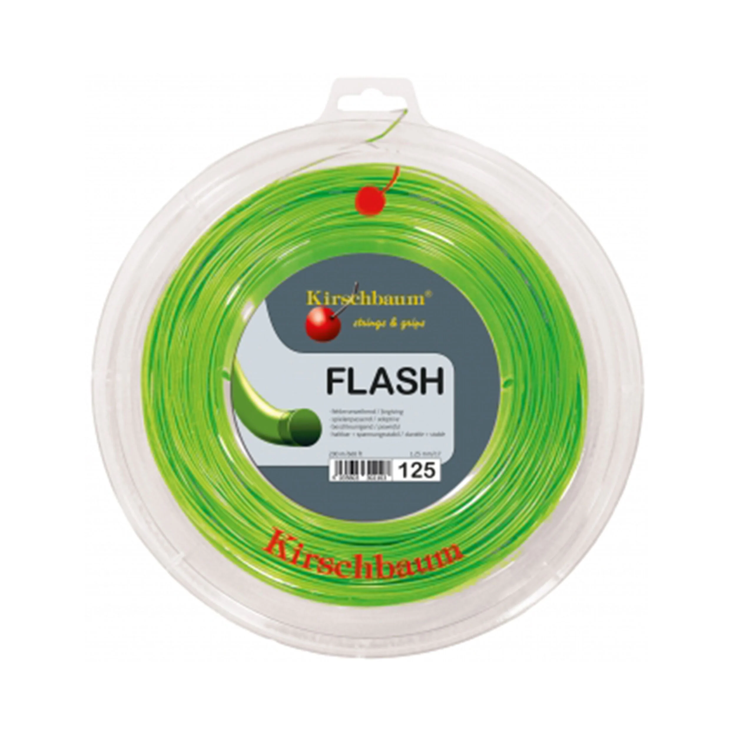 Kirschbaum Flash Bobine Cordage 200m - Vert