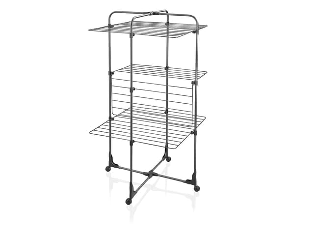 Leifheit Tower 270 Tørrestativ 68 x 68 x 126 cm Black