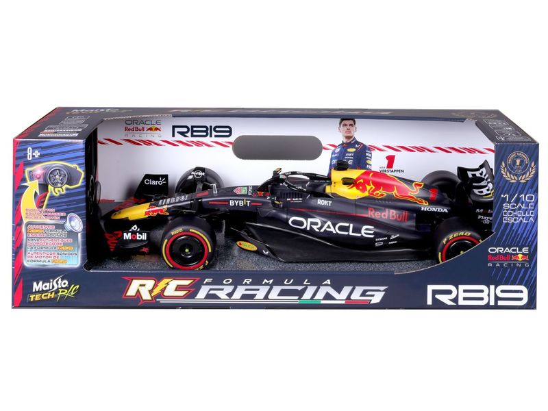 Maisto Rennwagen RC Formel 1 Red Bull RB19 1/10 M.Verstappe Ferngesteuertes Spielzeug
