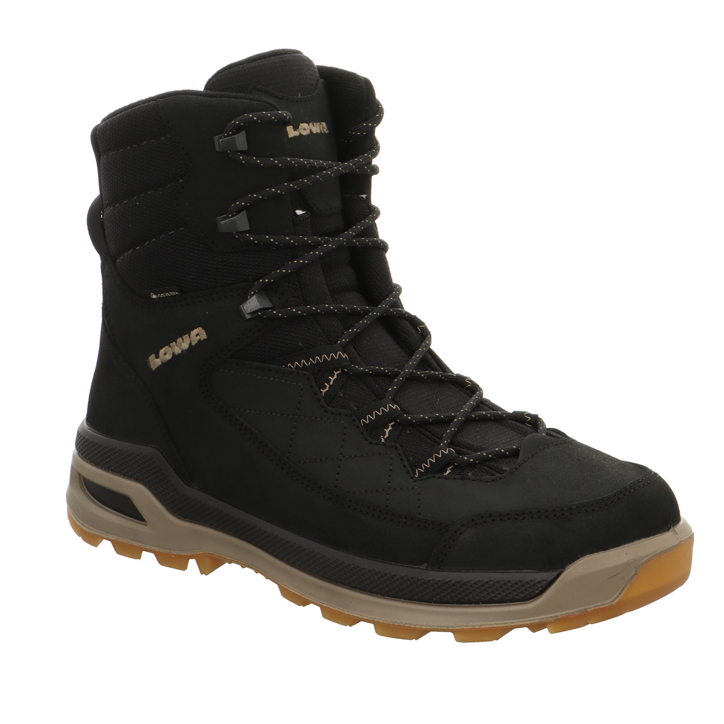 Wintertrekkingboot schwarz