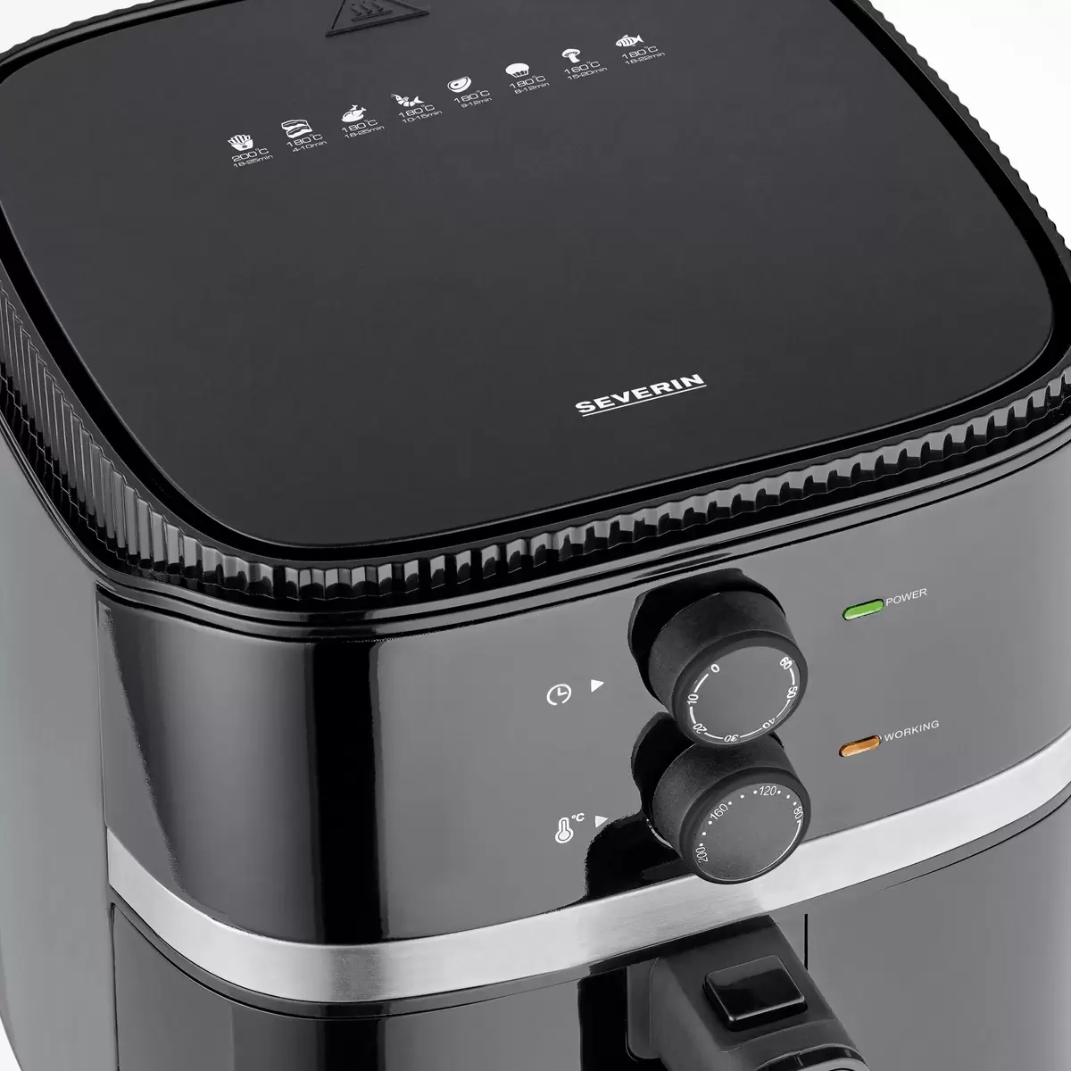 Fritteuse Heissluft Severin FR2452 Schwarz