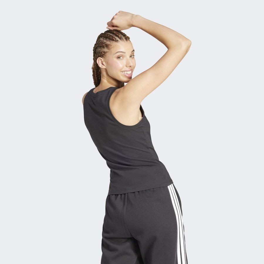 Adidas Essentials Linear Slim Cotton Tank Top