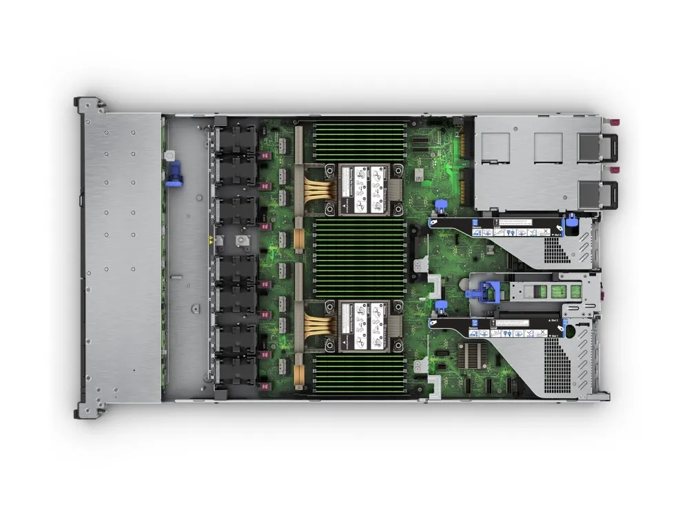 HPE ProLiant DL360 Gen11 Network Choice - Server - rack-monterbar 1U - 2-vejs - 1 x Xeon Silver 4510 / op til 4.1 GHz - RAM 64 GB - SATA - hot-swap 3.5