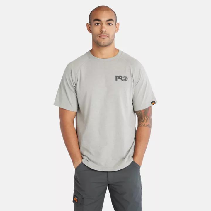 T-shirt à logo réfléchissant Timberland PRO Core pour homme en gris
