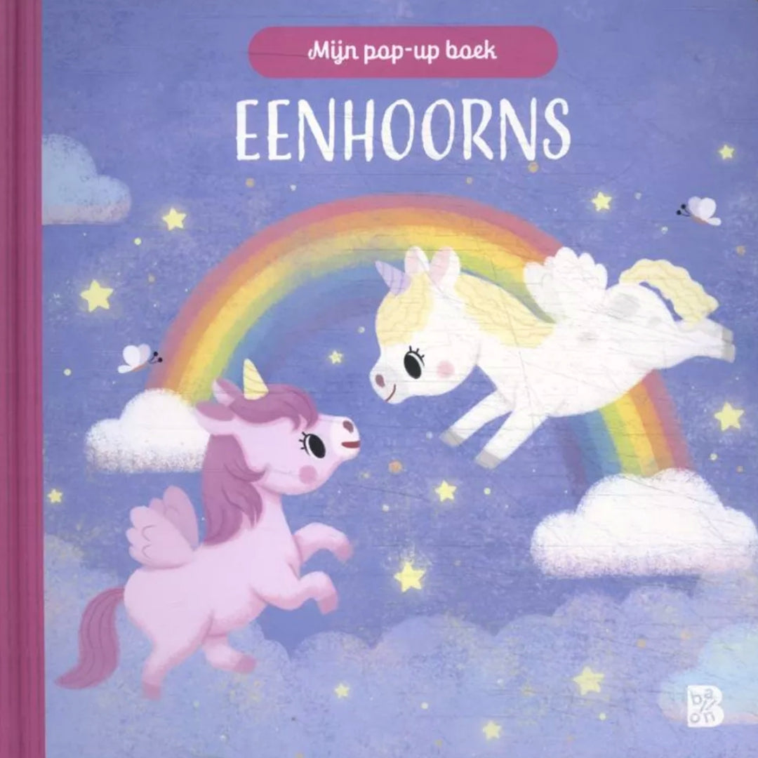 Uitgeverij ballon mijn pop-upboek - eenhoorns