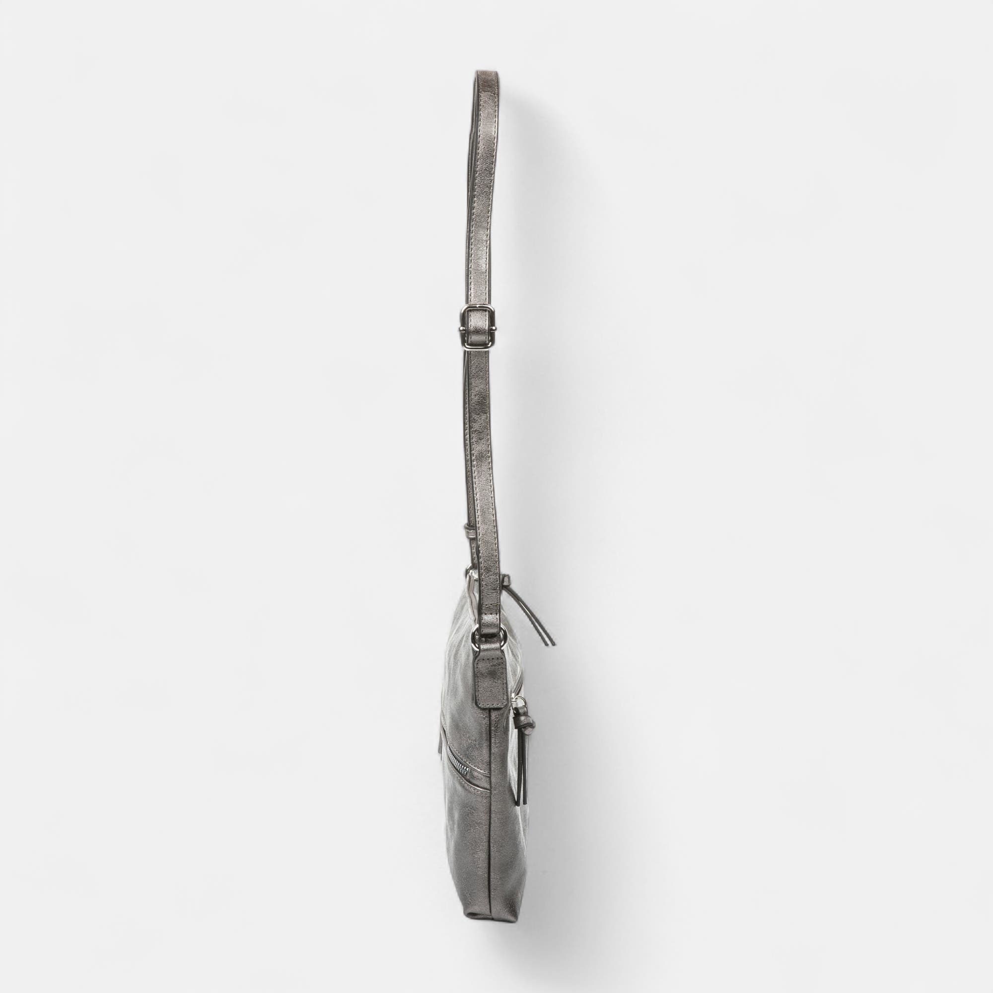 Sac bandoulière argent
