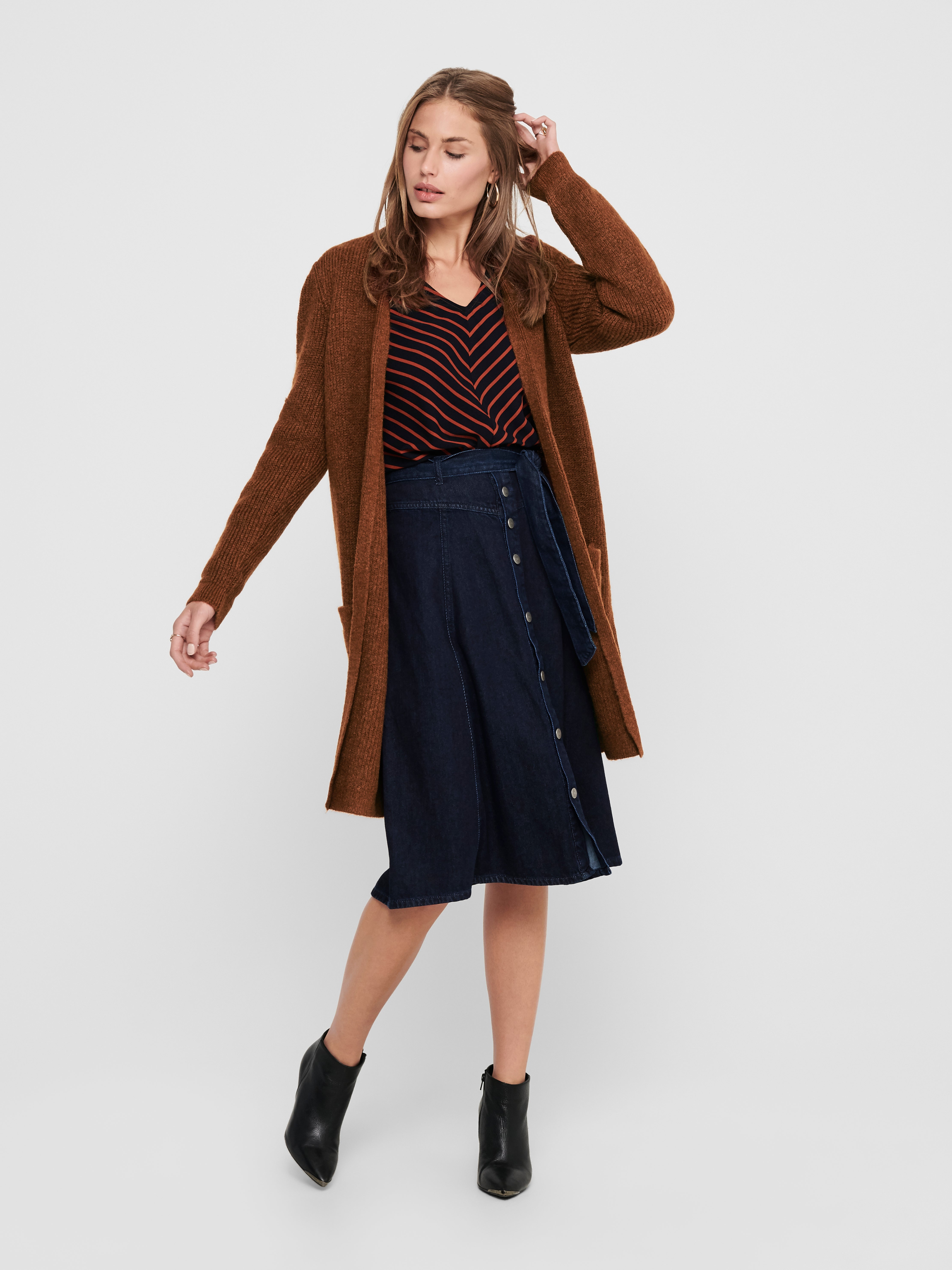 ONLJADE Strickjacke Ginger Bread
