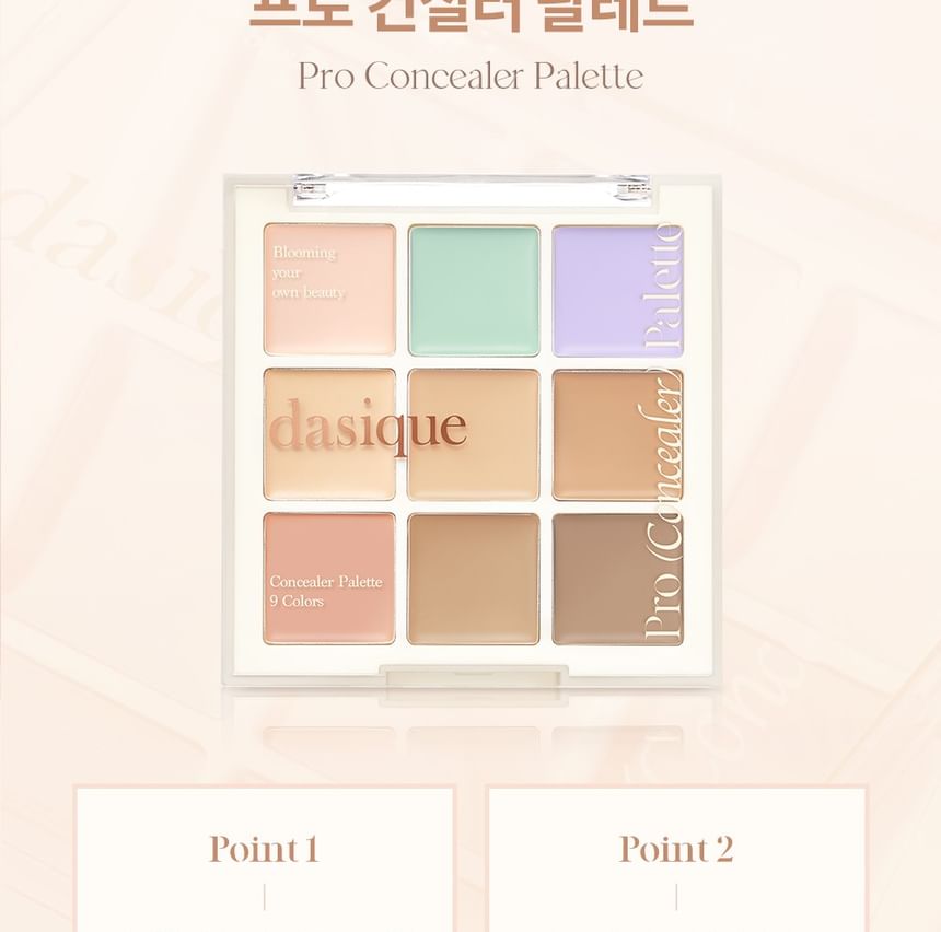 dasique - Pro Concealer Palette - 2 soorten