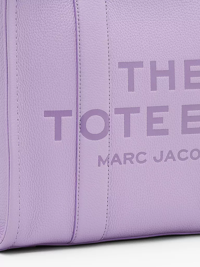 MARC JACOBS Ledertasche - Tote Bag THE MEDIUM TOTE LEATHER lila