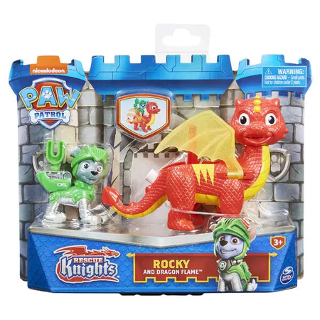 Spin Master Paw Patrol - Knights Hero Figuren Rocky