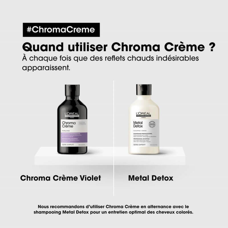 Shampooing violet Chroma Crème L'Oréal Professionnel 1,5L