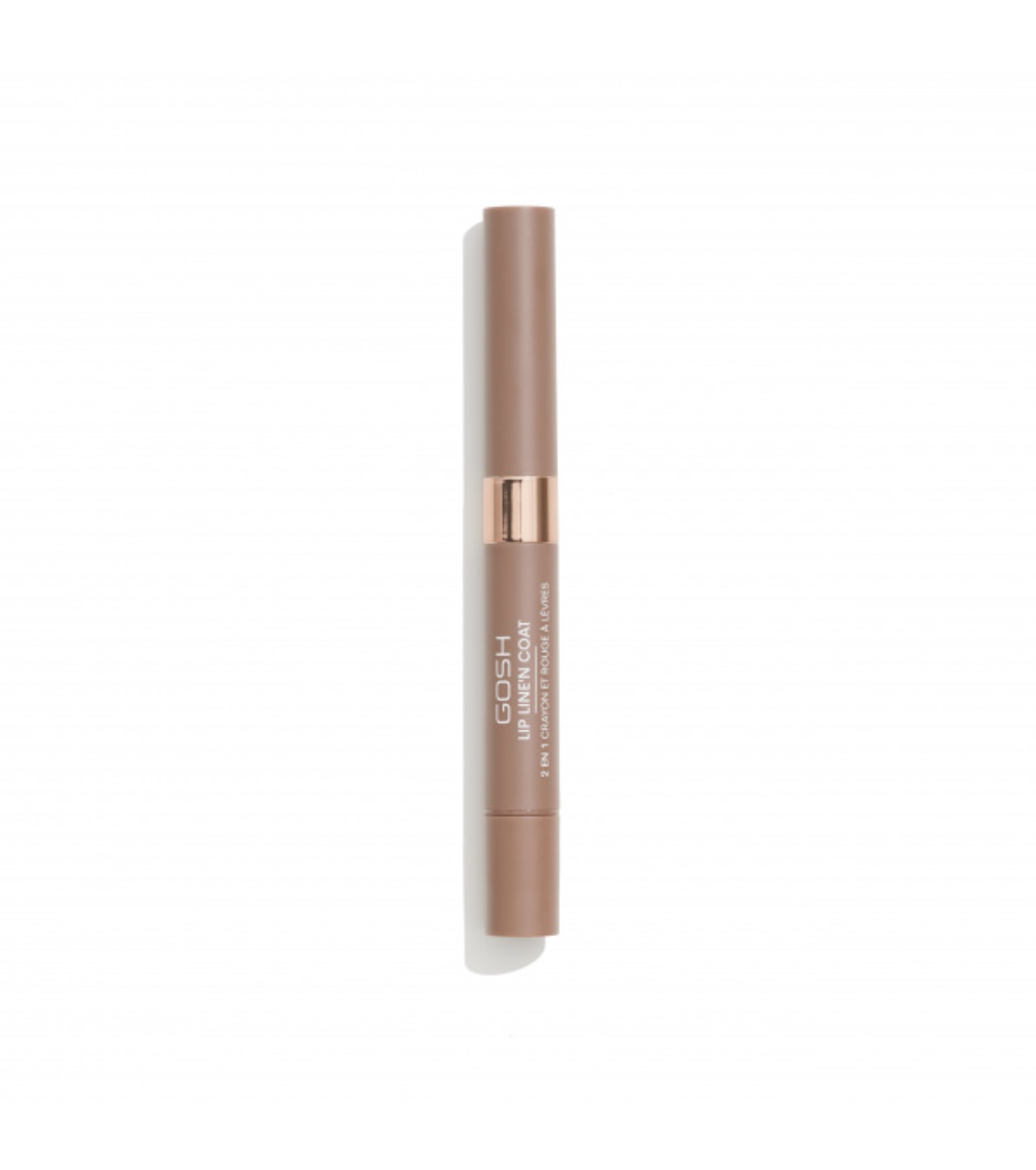 Gosh - Batom 2 em 1 Lip Line'n Coat - 003: Soft Nougat