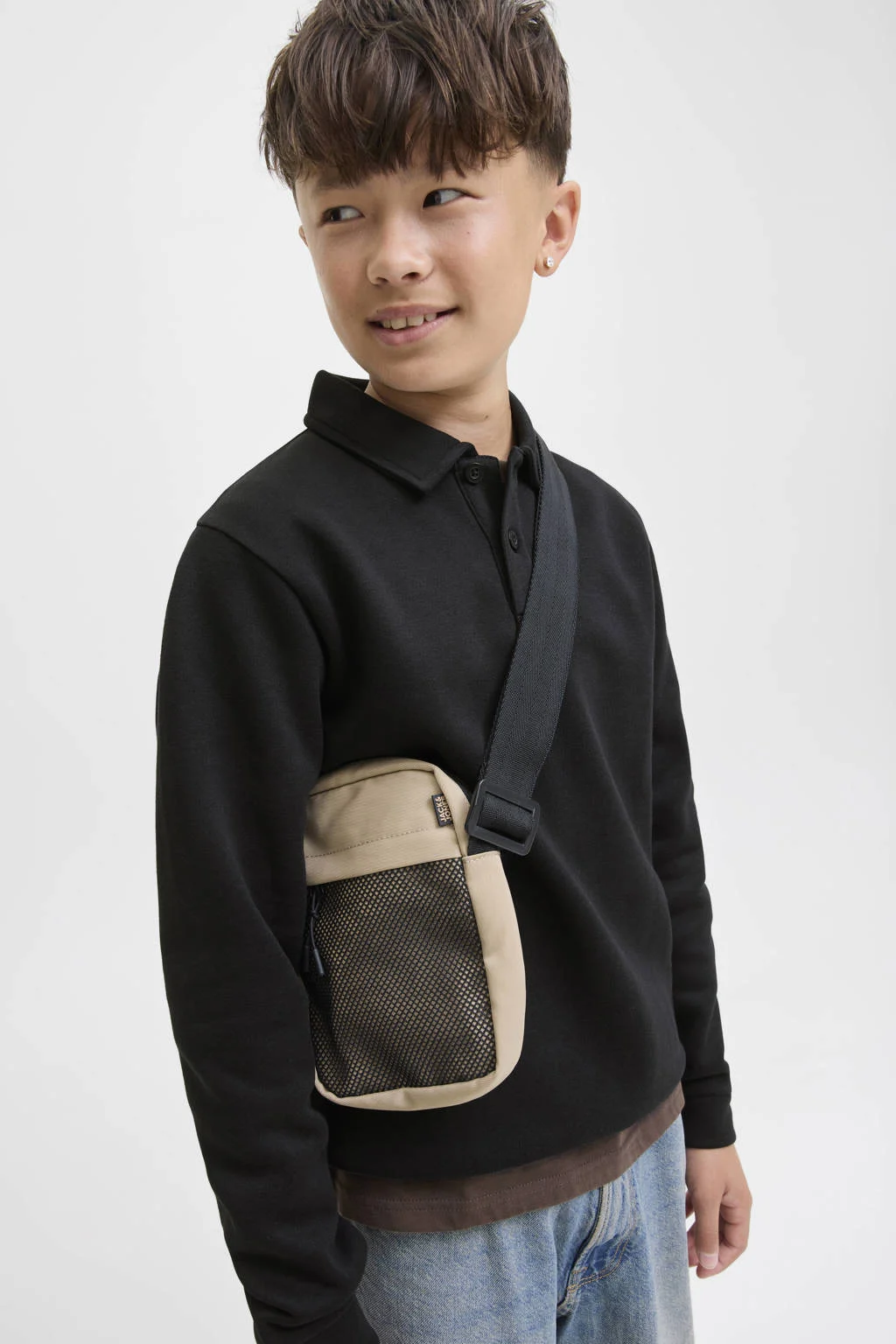 JACK & JONES JUNIOR sweater zwart
