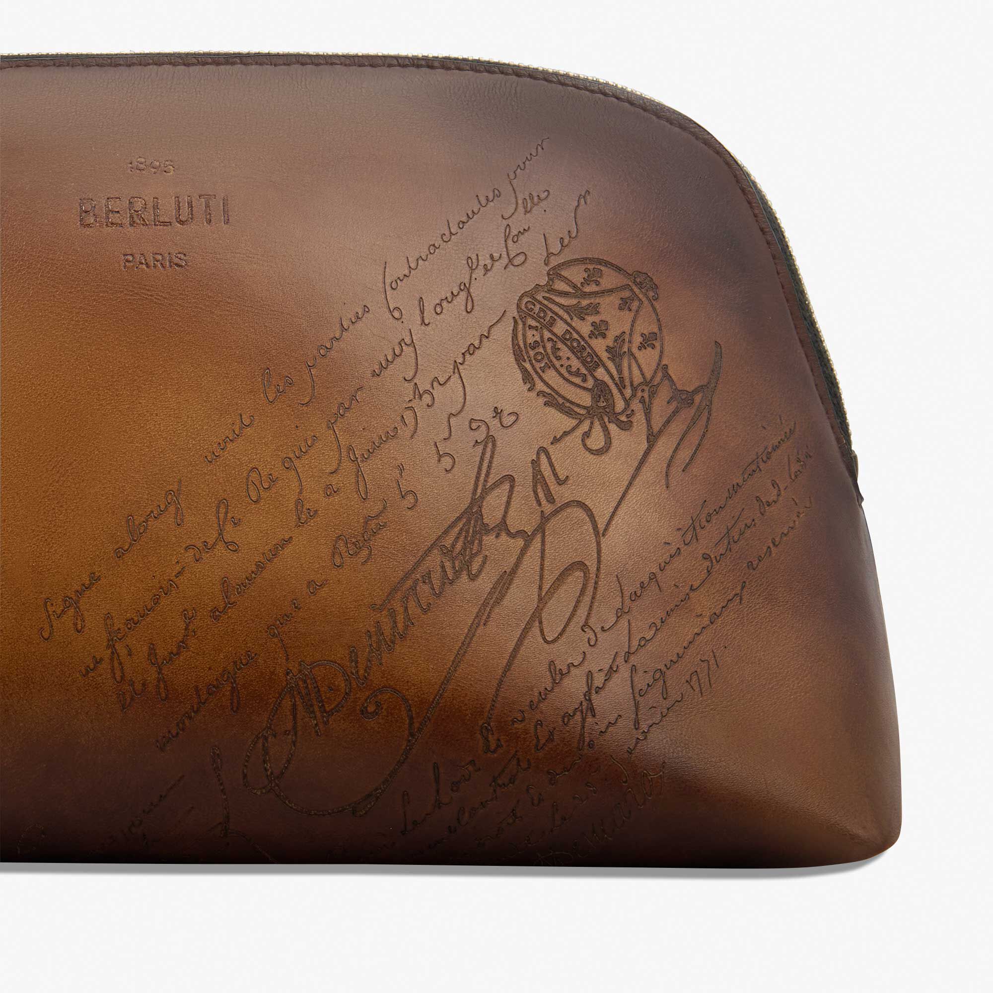 Pochette Toujours Soft Pouch En Cuir Scritto Swipe