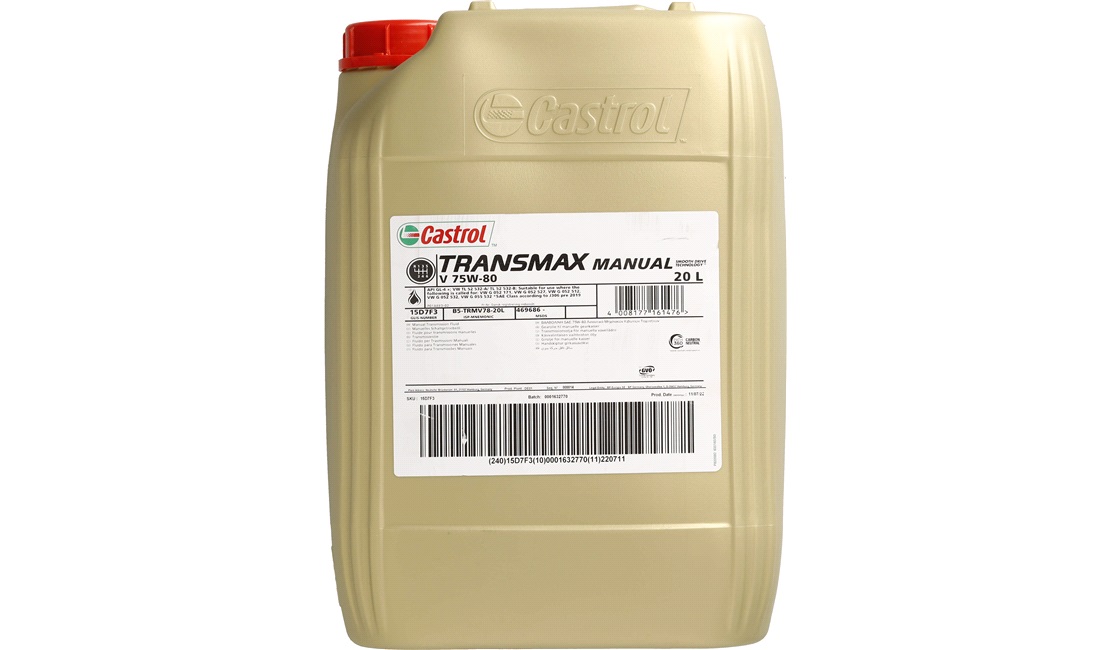 Castrol Transmax Manual V FE 75W/80 20L.