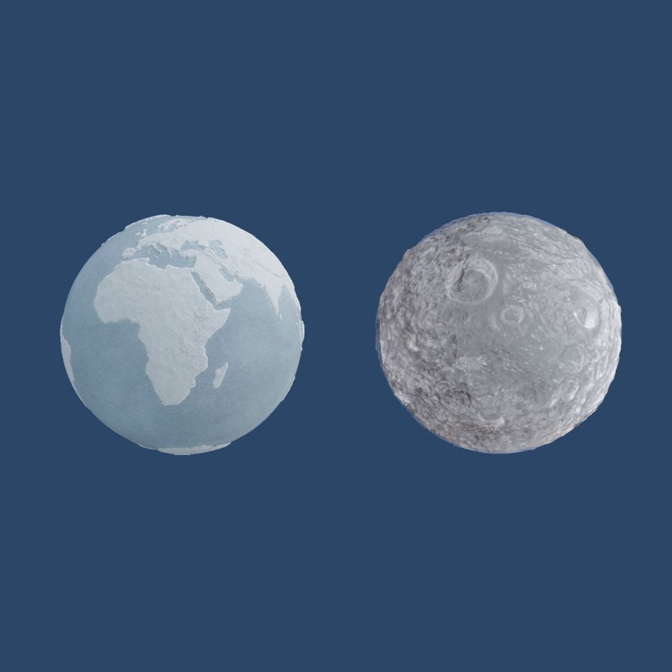Winkee - Isterningbakke - Globe and Moon