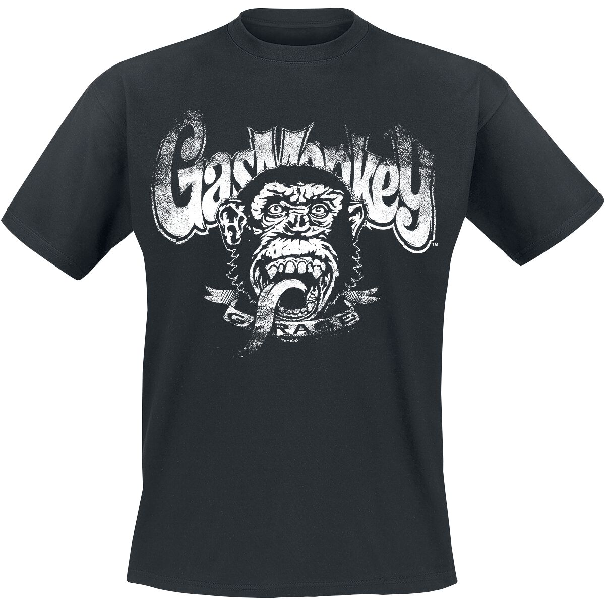 Singe Usé | Gas Monkey Garage T-Shirt Manches courtes