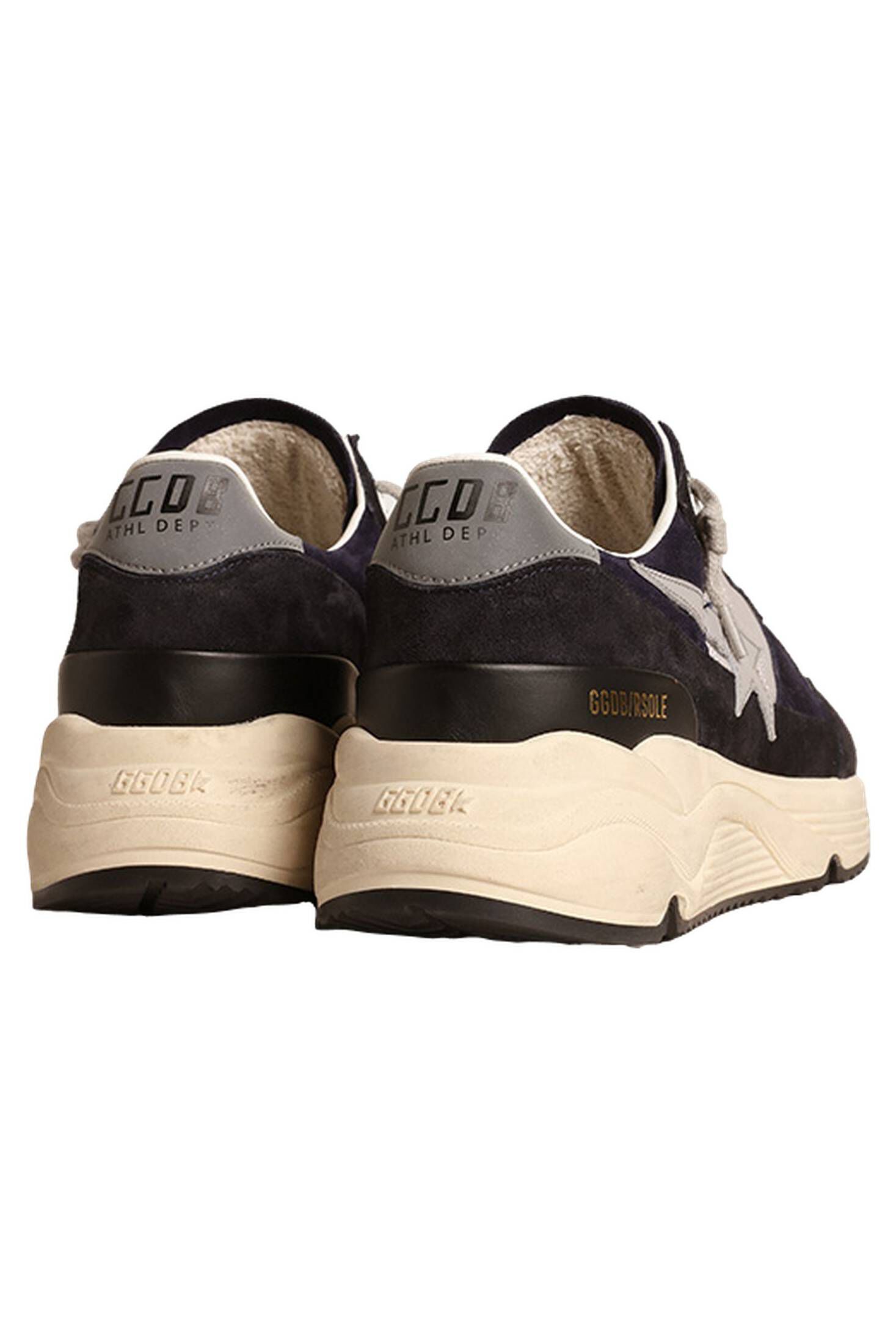 Golden Goose| Herren Sneaker RUNNING SOLE NET AND SUEDE UPPER SUEDE