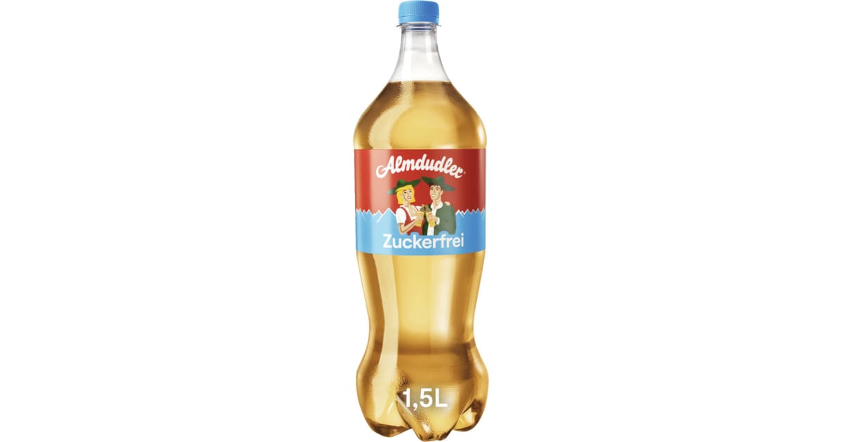 Almdudler Original ohne Zucker 1,5 Liter (Einweg)