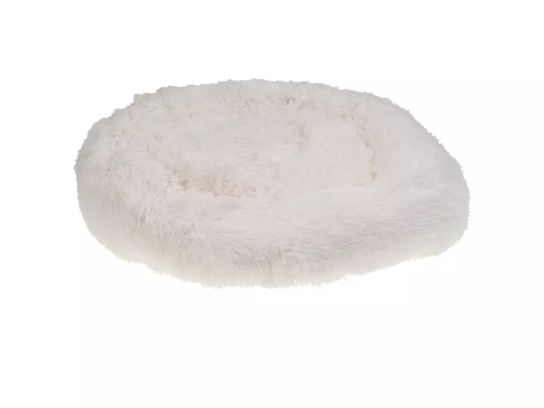 Lit pour animal KULU Fourrure synthétique Blanc cassé