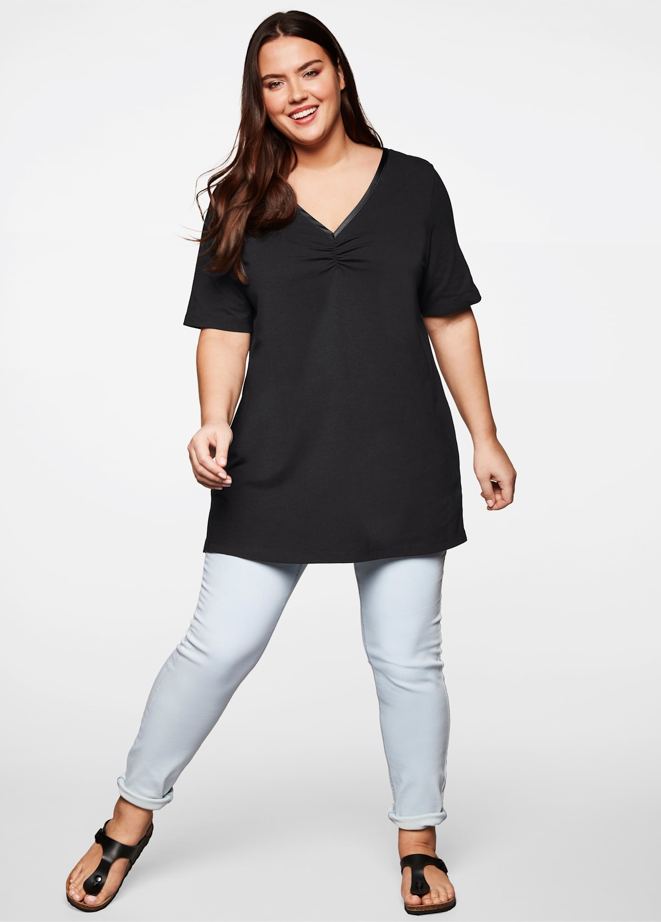 Sheego Longshirt »Longshirt«, 1 Stk.