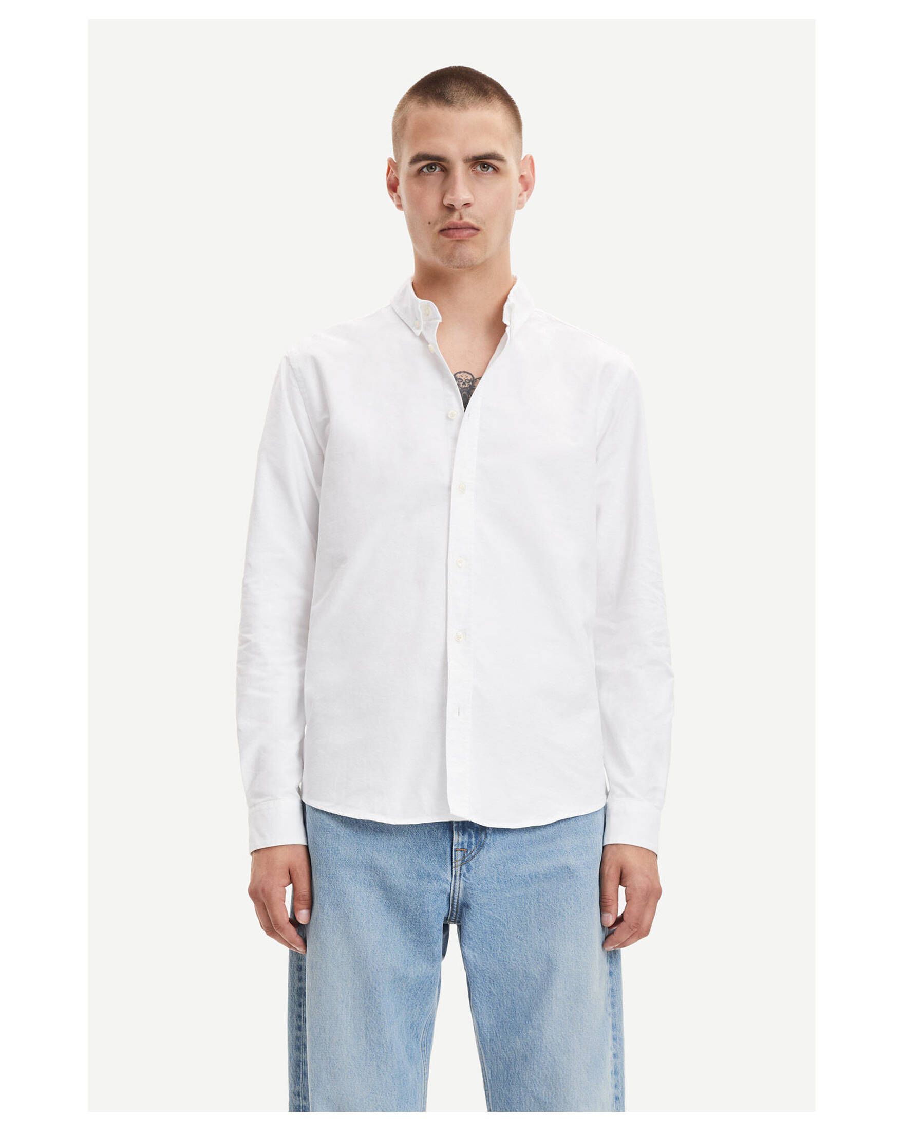 Samsoe Samsoe| Herren Hemd LIAM BX 11246 Langarm