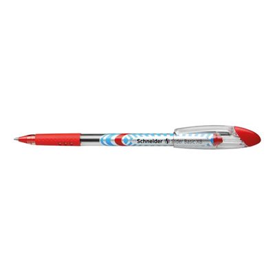 Schneider Slider Basic - Stylo à bille - rouge - 1.4 mm - trait large