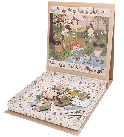 Filibabba Magnetisch Puzzlespiel - 20 Teile - Abenteuer I Der Wa