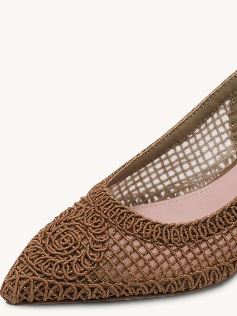 Slingpumps - bruin