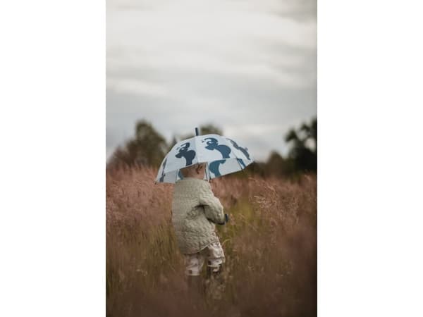 Børneparaply - lyseblå