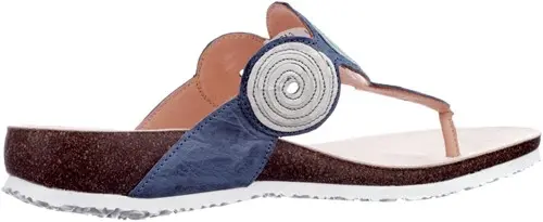 000372-8010 Think jeans combi - maat 37 slipper jeans combi - maat 37 Calandschoen