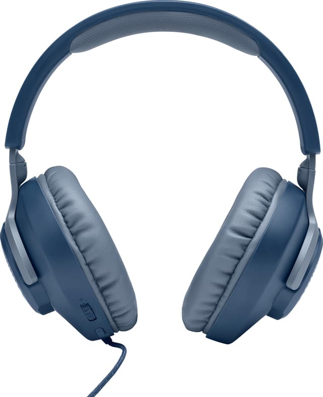 JBL Quantum 100 gaming headset (blå)