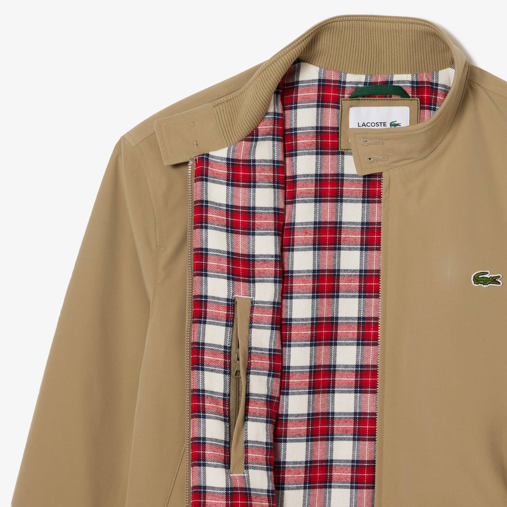 Herren LACOSTE wasserabweisende leichte Twill-Jacke Jacken & Mäntel - Beige - Lacoste - Herren